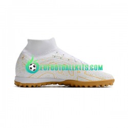 Nike Football Boots Air Zoom Mercurial Vapor XV Elite TF Fotballsko Hvit Yellowcolor