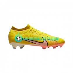 Nike Football Boots Air Zoom Mercurial Vapor XV Pro FG Lucent Yellowcolor Pinkcolor