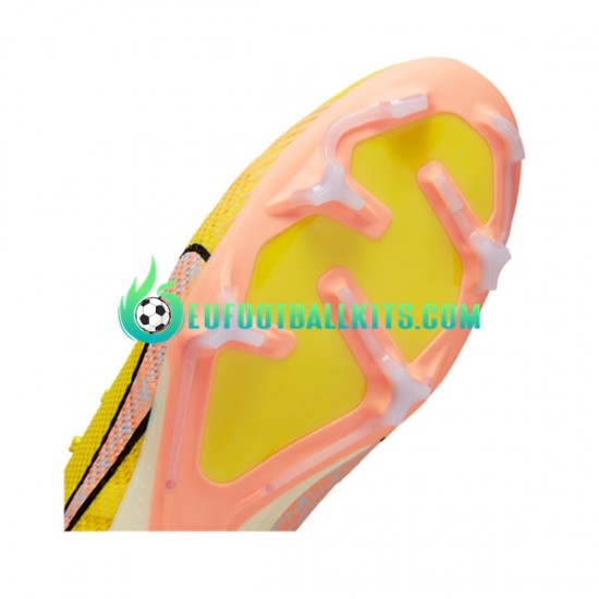 Nike Football Boots Air Zoom Mercurial Vapor XV Pro FG Lucent Yellowcolor Pinkcolor