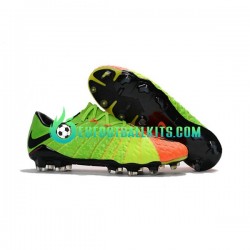 Nike Football Boots HyperVenom Phantom III Elite FG Greencolor Orangecolor
