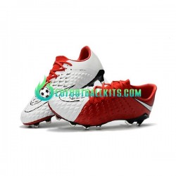 Nike Football Boots HyperVenom Phantom III Elite FG Redcolor Whitecolor