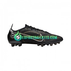 Nike Football Boots Mecurial Vapor XIV Shadow Elite AG Blackcolor Yellowcolor