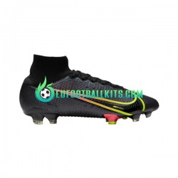 Nike Football Boots Mercurial Superfly VIII Blackcolor X Prism Elite FG Blackcolor