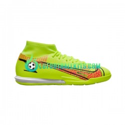 Nike Football Boots Mercurial Superfly VIII Motivation Academy IC Yellowcolor