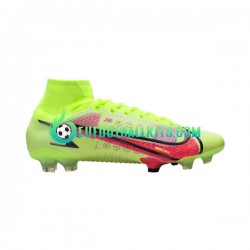 Nike Football Boots Mercurial Superfly VIII Motivation Elite FG Yellowcolor Redcolor