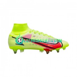 Nike Football Boots Mercurial Superfly VIII Motivation Elite SG Pro AC Yellowcolor Redcolor