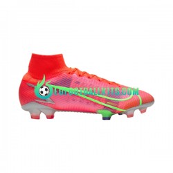 Nike Football Boots Mercurial Superfly VIII Spectrum Elite FG Redcolor