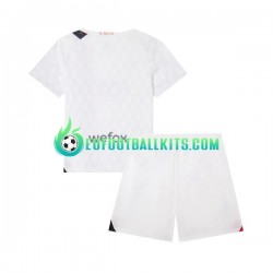 AC Milan Away Football Shirts 2023-2024 Kids LS