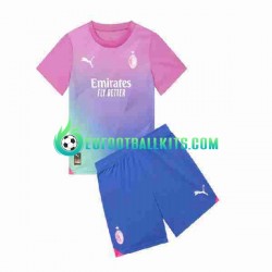 AC Milan Third Football Shirts 2023-2024 Kids LS