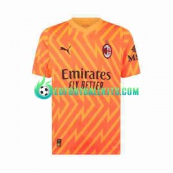 AC Milan Goalkeeper Mike Maignan 16 Away Football Shirts 2023-2024 Men LS