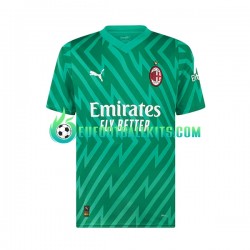 AC Milan Goalkeeper Mike Maignan 16 Home Football Shirts 2023-2024 Kids LS