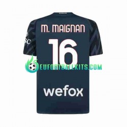 AC Milan Goalkeeper Mike Maignan 16 Third Football Shirts 2023-2024 Men LS