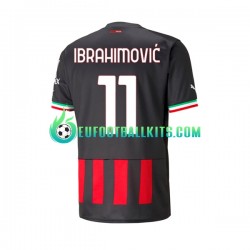 AC Milan Ibrahimovic 11 Home Football Shirts 2022-2023 Men LS