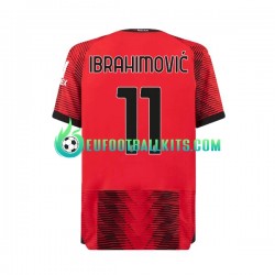 AC Milan Ibrahimovic 11 Home Football Shirts 2023-2024 Men LS