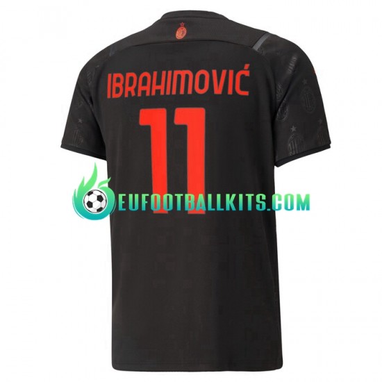 AC Milan Ibrahimovic 11 Third Football Shirts 2021-2022 Men LS