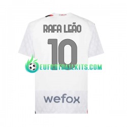 AC Milan Rafael Leao 10 Away Football Shirts 2023-2024 Men LS