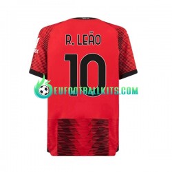 AC Milan Rafael Leao 10 Home Football Shirts 2023-2024 Men LS