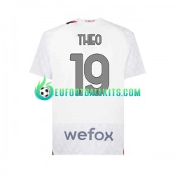 AC Milan Theo 19 Away Football Shirts 2023-2024 Men LS