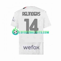 AC Milan Tijjani Reijnders 14 Away Football Shirts 2023-2024 Men LS
