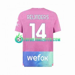 AC Milan Tijjani Reijnders 14 Third Football Shirts 2023-2024 Men LS