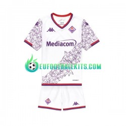ACF Fiorentina Away Football Shirts 2023-2024 Kids LS