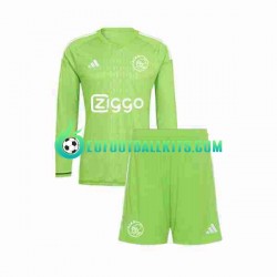 AFC Ajax Goalkeeper Home Football Shirts 2023-2024 Kids SS