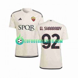 AS Roma El Shaarawy 92 Away Football Shirts 2023-2024 Men LS
