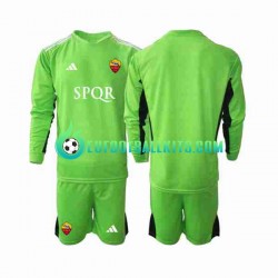 AS Roma Goalkeeper Away Football Shirts 2023-2024 Kids SS