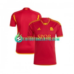 AS Roma Home Football Shirts 2023-2024 Men LS