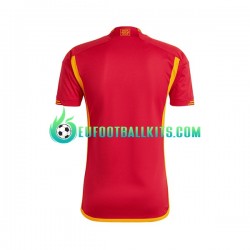 AS Roma Home Football Shirts 2023-2024 Men LS