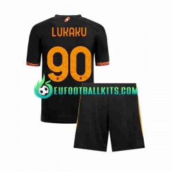 AS Roma Romelu Lukaku 90 Third Football Shirts 2023-2024 Kids LS