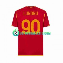 AS Roma Romelu Lukaku 90 Home Football Shirts 2023-2024 Men LS
