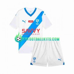 Al Hilal Away Football Shirts 2023-2024 Kids LS
