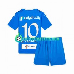 Al Hilal Neymar JR 10 Home Football Shirts 2023-2024 Kids LS