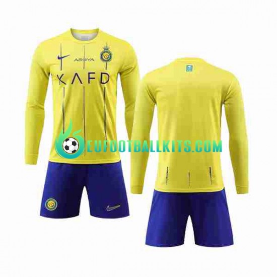 Al-Nassr Home Football Shirts 2023-2024 Kids SS