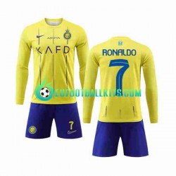 Al-Nassr Cristiano Ronaldo 7 Home Football Shirts 2023-2024 Kids SS