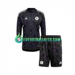 Algeria Goalkeeper Home Football Shirts 2022 Kids SS