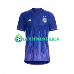 Argentina Away Football Shirts World Cup 2022 Men LS