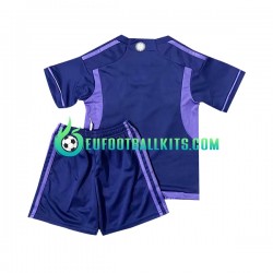 Argentina Away Football Shirts World Cup 2022 Kids LS