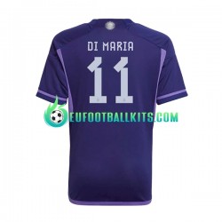 Argentina Di Maria 11 Away Football Shirts World Cup 2022 Men LS