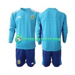 Argentina Goalkeeper Third Football Shirts 2023 Kids SS