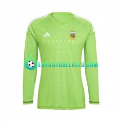Argentina Goalkeeper Home Football Shirts World Cup 2022 Men SS