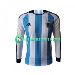 Argentina Home Football Shirts World Cup 2022 Men SS