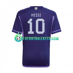 Argentina Lionel Messi 10 Away Football Shirts World Cup 2022 Men LS