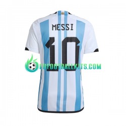 Argentina Lionel Messi 10 Home Football Shirts World Cup 2022 Men LS