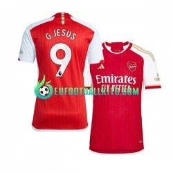 Arsenal Gabriel Jesus 9 Home Football Shirts 2023-2024 Men LS