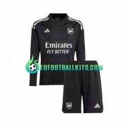 Arsenal Goalkeeper Home Football Shirts 2023-2024 Kids SS