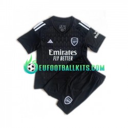 Arsenal Goalkeeper Home Football Shirts 2023-2024 Kids LS