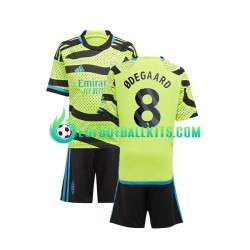 Arsenal Odegaard 8 Away Football Shirts 2023-2024 Kids LS