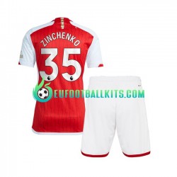 Arsenal Oleksandr Zinchenko 35 Home Football Shirts 2023-2024 Kids LS